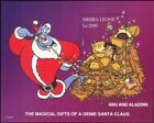 Sierra Leone 1997 Disney Christmas Aladdin Santa Claus Gifts Cartoons m/s MNH