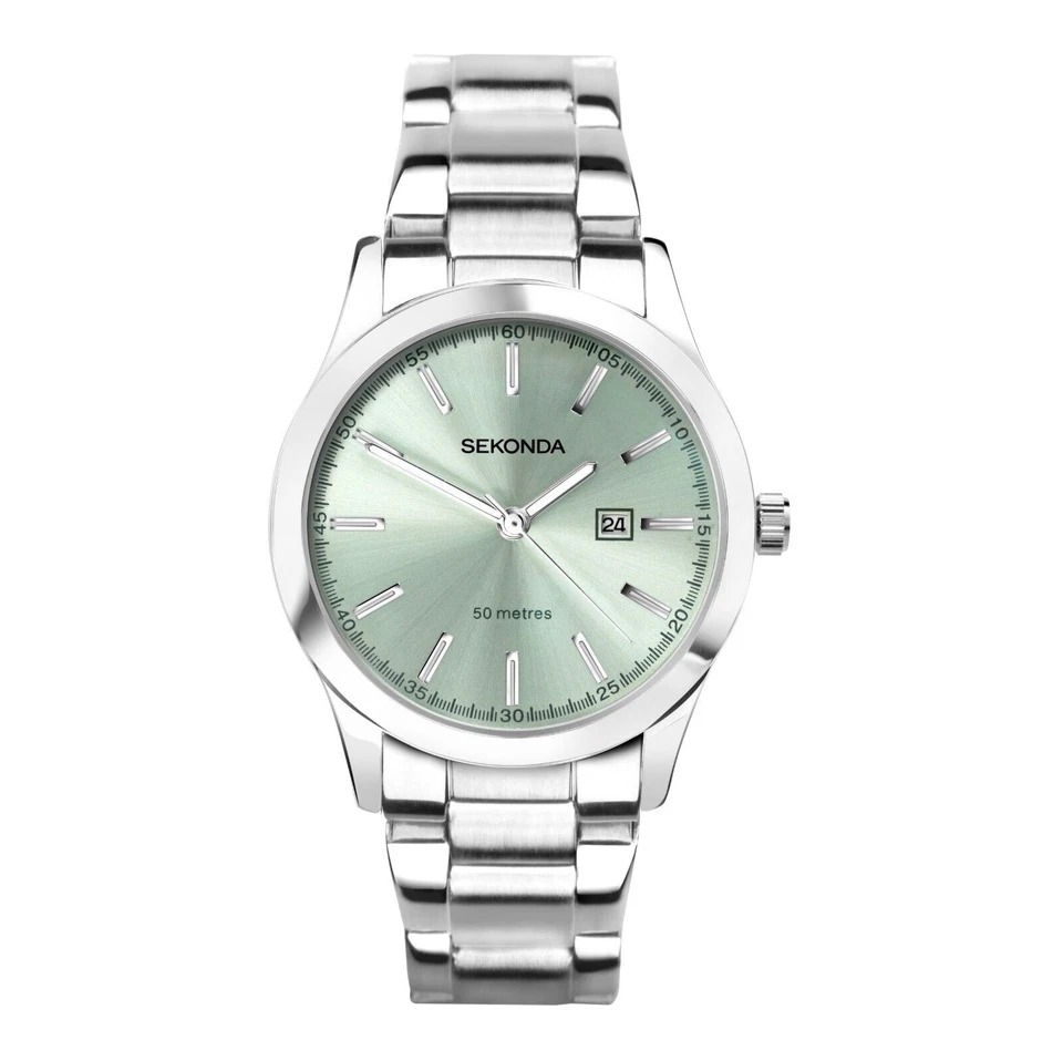 Reloj Taylor Sekonda Damas 34mm con Esfera Verde Pálido Modelo 40397.205 PVP £49.99 Foto 1 de 4