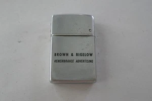 Vintage Lighter Wind Master Brown & Bigelow - Picture 1 of 9