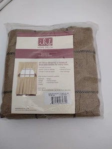 IHF Home Decor Swag Vorhänge 72"x36" Sackleinen Karo - Bild 1 von 1