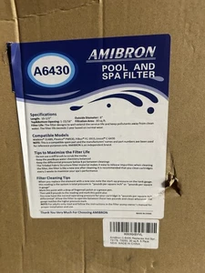 PWK30 Hot Tub Filters 5 Pack Fits Watkins 31489 Unicel C-6430 FC-3915 AmiBron - Picture 1 of 5
