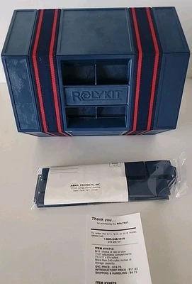 Rolykit свернутый коробка для хранения чехол большой размер синий рыболовства швейные детали органайзер - Изображение 1 из 4