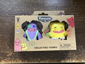 NEW 2025 Fuggler Spongebob Squarepants  Collectible Mini Figure Set Of 2 - Picture 1 of 2