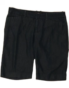 MOSSIMO Womens Casual Shorts US 8 Medium W34 Navy Blue Cotton DK48 - Picture 1 of 3