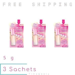 3 Sachets X 5 g Charmiss Charming Glow Longwear Foundation 02 Light Beige Facial - Picture 1 of 24