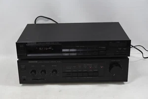 Kenwood KA-57 Stereo Integrated Amplifier & KT-57 Tuner - Vintage Japan 1980's - Picture 1 of 17