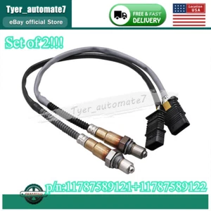 Front + Rear Oxygen O2 Sensors For BMW X1 X3 X4 X5 Z4 2.0L Set 2 Up + Downstrean - Picture 1 of 8