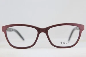 GREAT NEW FEB31ST "EVA"  WOOD EYEGLASSES MADE IN ITALY - Picture 1 of 11
