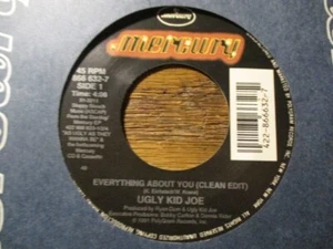 UGLY KID JOE "EVERYTHING ABOUT YOU" 45 RPM - Picture 1 of 1