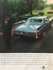 1963 Cadillac Print Ad Powder Blue Tail Fins Country Club Classy Caddy