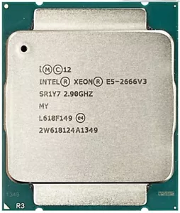Intel Xeon E5-2666 v3 SR1Y7 2.9 - 3.5GHz, 25MB, 10 Core, FCLGA2011-3, 135W CPU - Picture 1 of 1