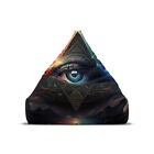 Rainbow Eye of Love Bean Bag Chair Cover (Love me as I love you)