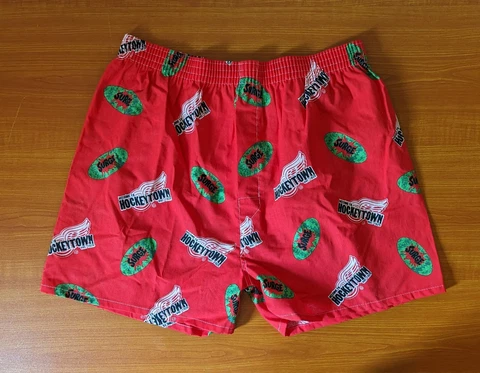 Surge Red Wings Hockeytown Boxer Shorts Coca Cola 90s Detroit New Size XL Soda Cover