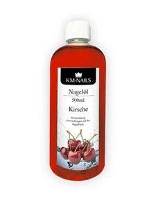 500ml KM-Nails Nagelöl Kirsche Paraffinfrei zum Wiederverkauf oder Give away - Bild 1 von 1