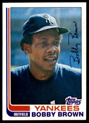 1982 Topps Bobby Brown New York Yankees #791 NM-MT - Image 1 of 2