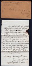 USA West Salisbury NH 1864 MANUSCRIPT Postmark on Cover to Goffstown. Letter
