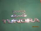 TOYOTA 4X4 TUNDRA TRUCK EMBLEMS BADGE Toyota Tundra