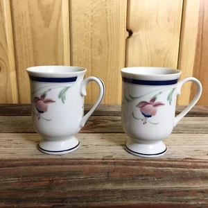 Princess House Mugs Set Of 2 Pink E30 - Picture 1 of 4