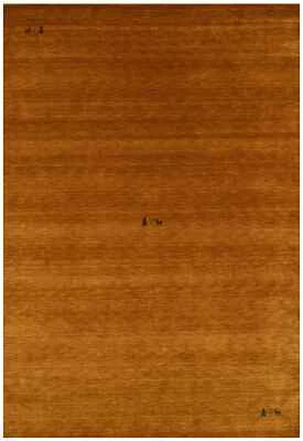 Handmade Orange Tribal Wool 6X9 Gabbeh Modern Area Rug Decor Carpet 6'1 x 8'10 - Image 1 of 4