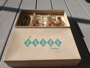 VINTAGE "AN ESSEX CREATION" ÖL & ESSIG UND SALZ & PFEFFER SET - 70er JAHRE - Bild 1 von 7