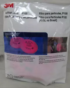 CARTUCHOS ALMOHADILLAS FILTRO 3M 2091 PARA RESPIRADORES SERIE 6000 7000 Y FF-400 1/PAR - Imagen 1 de 4