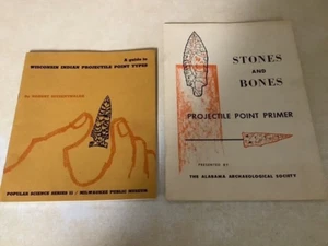 Indian Artifacts Wisconsin 1967 Arrowheads Identification Ritzenthaler Milwaukee - Picture 1 of 12