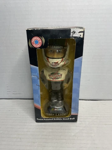 Bobby Labonte Hand Painted Bobble Dobbles Bobble Head Interstate Batteries 26 Cover
