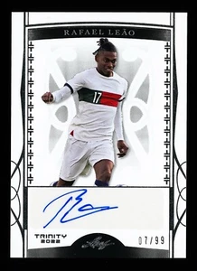 2022 Leaf Trinity Soccer Rafael Leão Auto Portugal 07/99 #BA-RL1 - Picture 1 of 2