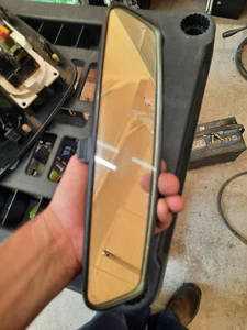 1996-2017 FORD MERCURY LINCOLN Interior Rear View Mirror BP Genuine Donnelly OEM - Imagen 1 de 3