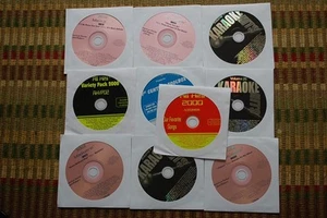 10 KARAOKE CD+G DISCS OLDIES HITS CDG - JOURNEY,DION,BEATLES LOT MUSIC SET 30h - Imagen 1 de 1