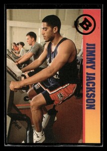 1993 Ballstreet News Jimmy Jackson #NNO Buckeyes Mavericks