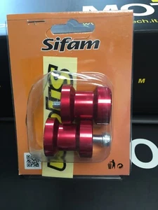 supporto cavalletto Moto ERGAL Sifam VITE M6 Rosso Yamaha/Triumph/Ducati/Aprilia - Foto 1 di 1