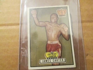 1952 Ringside Boxing James Carter Lightweight Ex/Nrmt - Picture 1 of 1