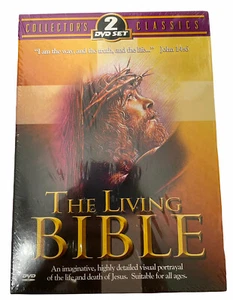 The Living Bible 2 DVD Set Collector's Classic 2004 BRAND NEW FACTORY SEALED - Picture 1 of 2