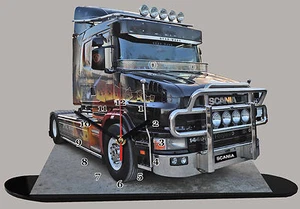 COCHES MODELO SCANIA, CAMIÓN TUNING -07 con reloj - Imagen 1 de 1