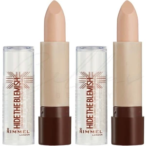 RIMMEL LONDON Hide the Blemish Concealer Stick - 004 Natural Beige *PACK OF 2* - Picture 1 of 4