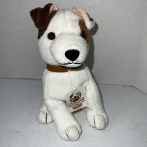 Vintage Wishbone sitzender Plüsch Welpe Hund PBS Serie Jack Russell Terrier Denny’s - Bild 1 von 9