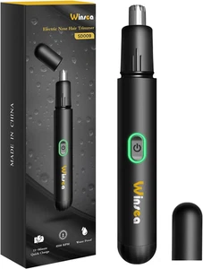 Precision Nose Hair Trimmer – 360° Safe & Efficient Electric Trimming - Picture 1 of 12