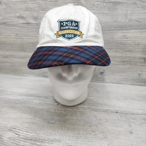 Vintage 2002 PGA Championship Hazeltine Mütze weiß kariert Schirm Golf Kappe verstellbar - Bild 1 von 15