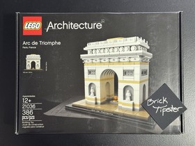 LEGO ARCHITECTURE: Arc de Triomphe (21036) Brand New Sealed