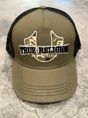 GORRA GORRA TRUCKERS TRUE RELIGION - Oliva/Negro/Camuflaje (Nueva, 2 disponibles) Foto 1 de 4