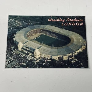 Vintage London Old Original Wembley Stadium Post Card - Picture 1 of 2
