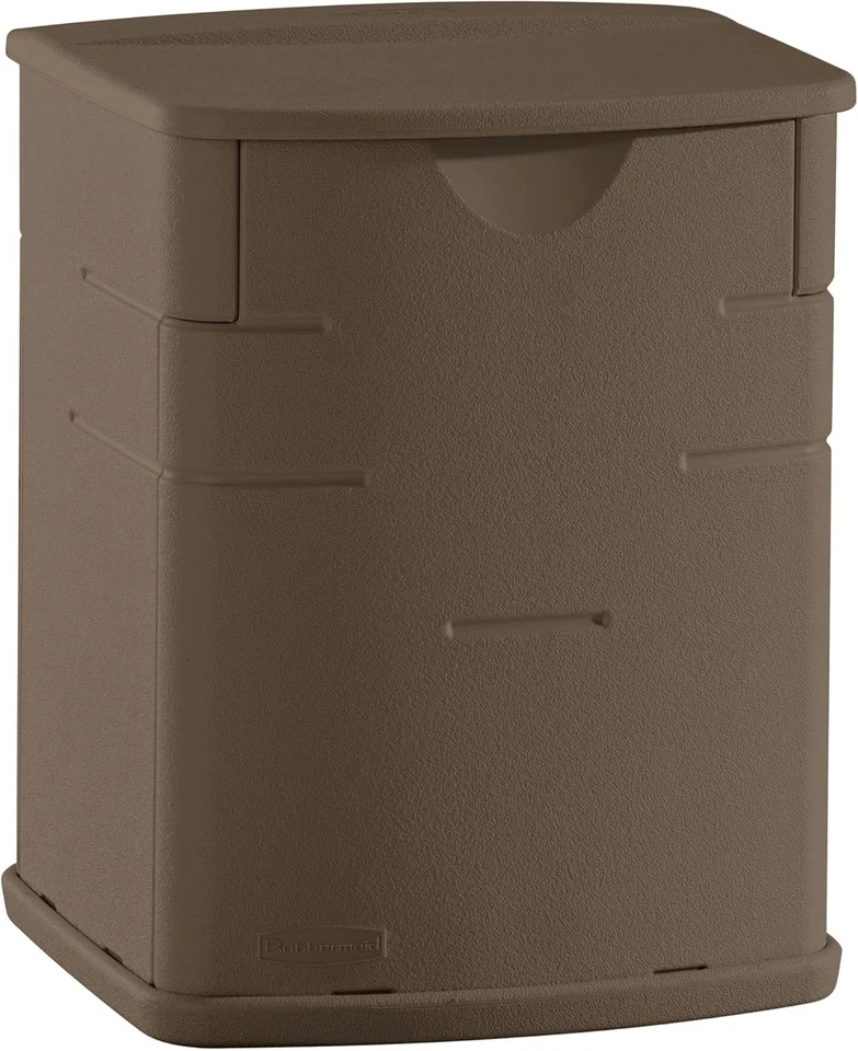Rubbermaid Deck Storage Box Mocha 2.6 Cubic Feet (1828823)