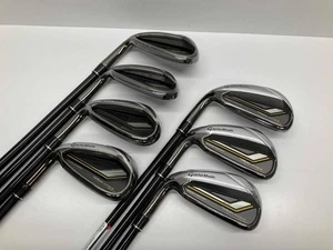 Lefty!!Taylormade Rocket Bladez Max Iron Set #5 -9 P,A (7Clubs) /Flex R Regular - Picture 1 of 8