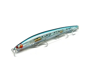 Señuelo para lubina AD143 143 mm 19 g 0,6 m Buceo Orilla Sandeel Minnow Delgado Cebo Pez - Imagen 1 de 10