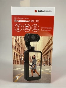 AGFA Photo Gimbal Realimove MC3X - 3 Axis 4K Ultra HD Stabilizer Camera - ✅ - Picture 1 of 24