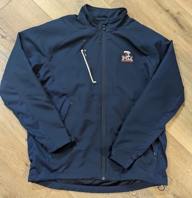 Chaqueta cortavientos PGA Harding Park 2020 cremallera completa talla mediana Foto 1 de 4