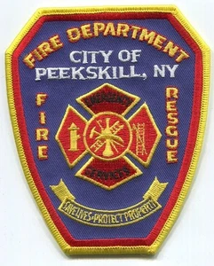 NEW YORK - City of Peekskill Fire  Dept.  *New Style* [Shoulder Patch] - Picture 1 of 1