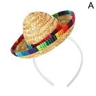 Sombrero Party Hats Headband Spanish Fiesta Salsa Costume Party Decor/W W6t5