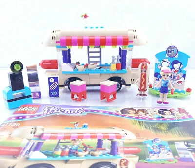 LEGO Friends Amusement Park Hot Dog Van 41129 Food Vending Car with Instructions - Image 1 of 3
